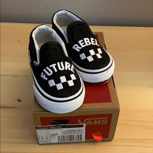 Future Rebel Vans toddler slip ins